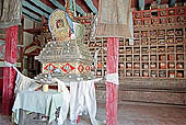 Ladakh - Matho Gompa, the library